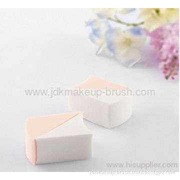 Triangle Double Color Latex Sponge Puff 